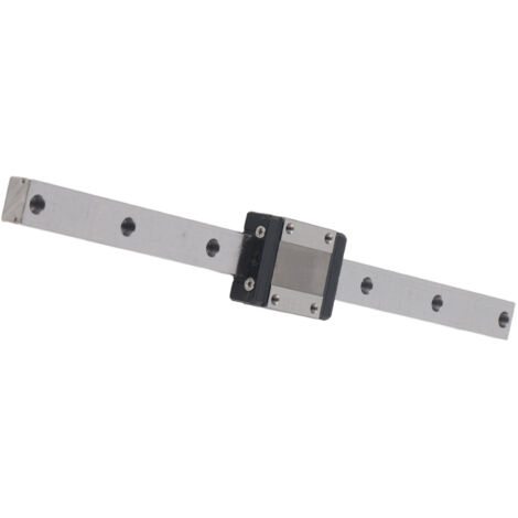 Rail linéaire coulissant MGN15H, guidage précis pour automatisation industrielle, longueur 250mm.