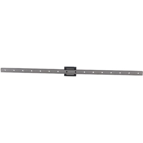 Rail linéaire MGN12 en acier, 400mm pour guidage CNC précis, bloc coulissant haute précision