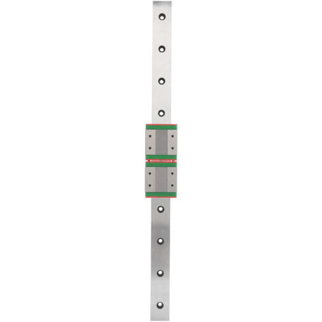 Rail linéaire Mini bloc coulissant double élargi, Guide de Machine-outil en acier inoxydable MGW12C-400-2R