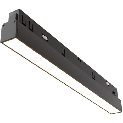 Rail linéaire noir LED 12W 3000K 48V Maytoni BASIS