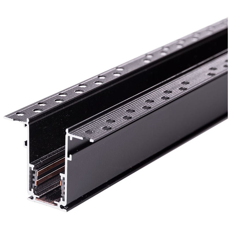 Pister Magnétique Encastré 20mm Noir 1M