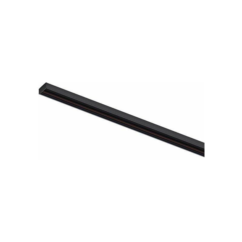 Rail Magnétique Extra Plat Noir MM30 1,5M - silamp