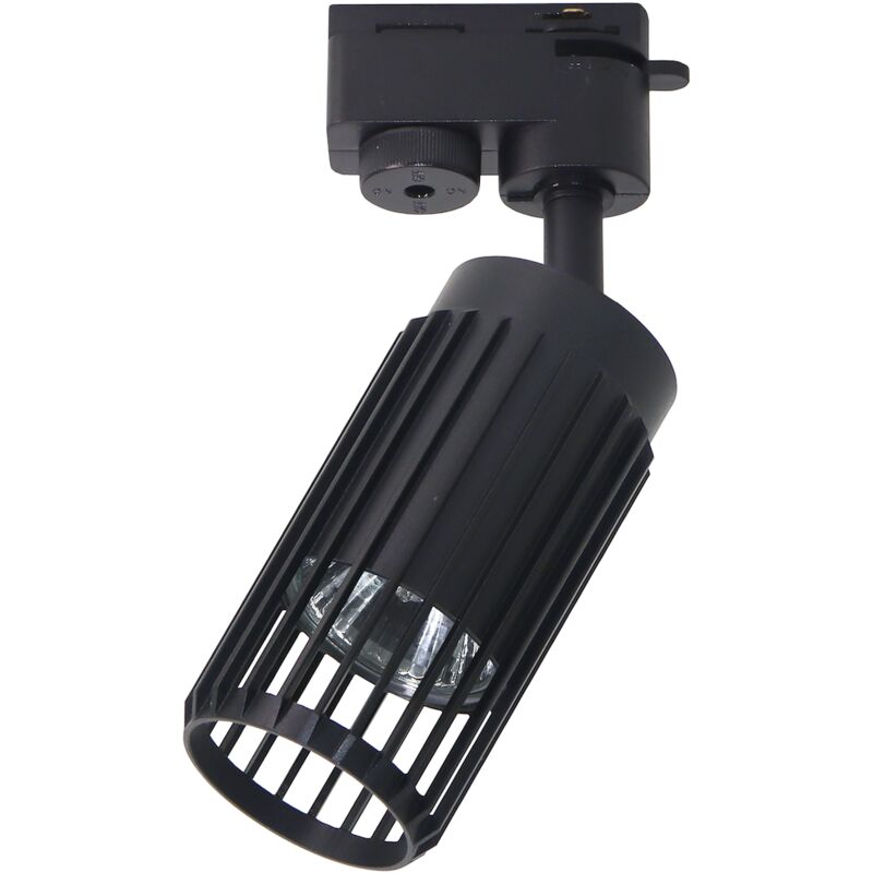 RAIL NOIR VERTICAL 1xGU10