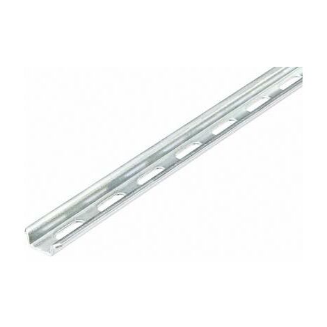 Rail perforé HellermannTyton DELTA2F-ST-GEL-WC 181-47230 Tôle dacier 2000 mm 1 pc(s)