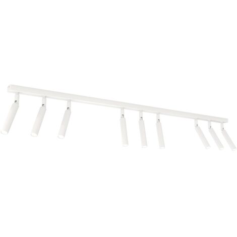 Rail spot blanc 116 cm 9xG9 orientables IVI Emibig