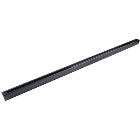 Rail triphasé noir 1 m avec alimentation Polux 327819