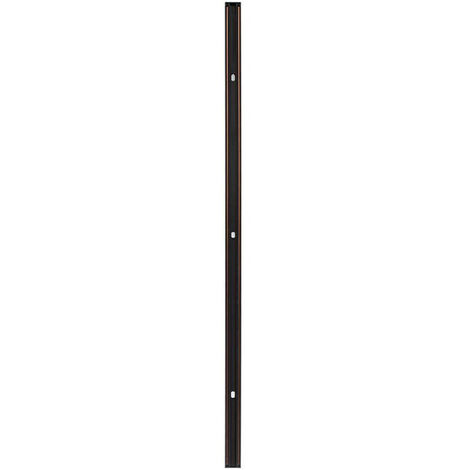 Rail V-TAC 1 m pour spots magnétiques 48 V ultra fin noir
