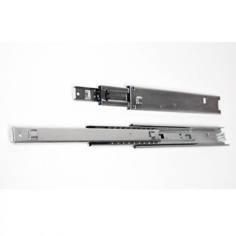 Rails glissière télescopique 2 pièces pour tiroir 300 mm