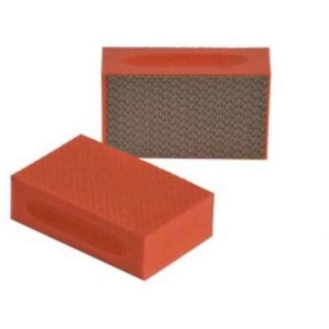 Raimondi tampone diamantato 55 x90 mm blu grana 60