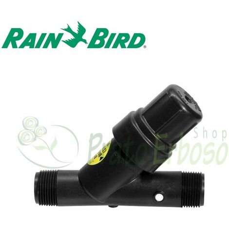 Rain Bird – Filtre micro-irrigation 1' PRF100RBY – Régulateur de pression – Filetage sortie 1'' – Installation simplifiée pour zones compactes