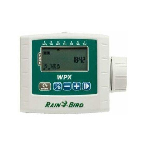 Rain Bird WPX4 - Programador de riego a pilas, color gris