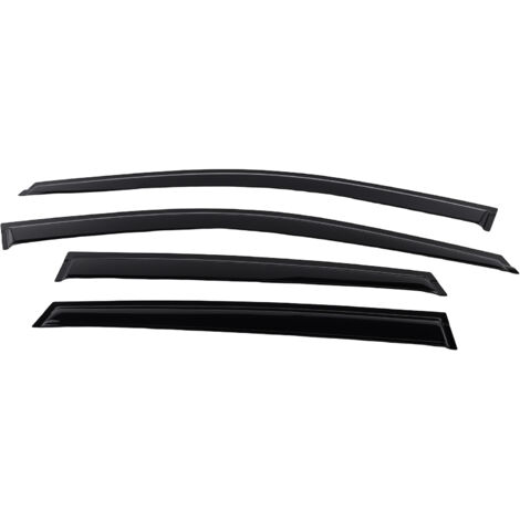 Rain Guard Window Visor Set for HONDA CR-V MK3 2007-2012 Wind Deflector Black