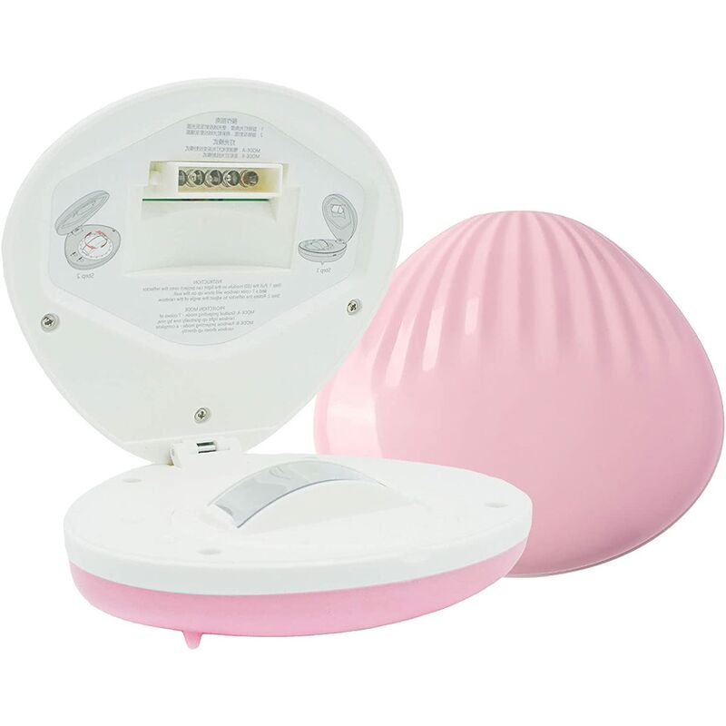 

Rainbow Proyector Shell Lámpara Luz de noche Decoración LED Halo Neon Rainbow Sunset Light (Rosa)