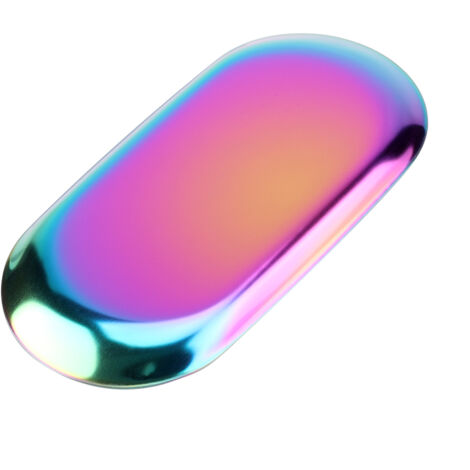 Rainbow S Aufbewahrungsschale aus Edelstahl im nordischen Stil für Kosmetik, Schmuck und Bürobedarf
