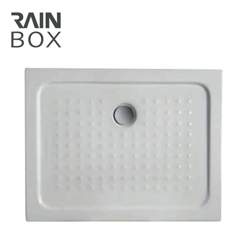 Come Posare Un Piatto Doccia In Vetroresina.Rainbox Zircon Piatto Doccia Vetroresina 120x80x5 14508