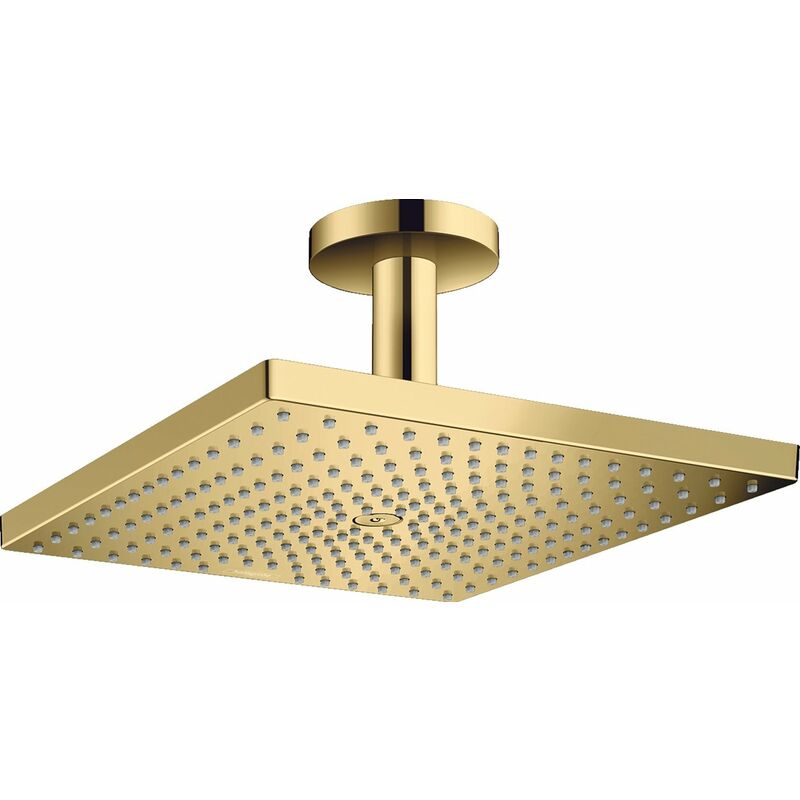 

Hansgrohe - Ducha superior Raindance E 300 Air 1jet, con conexión al techo., color: Óptica Oro Pulido - 26250990