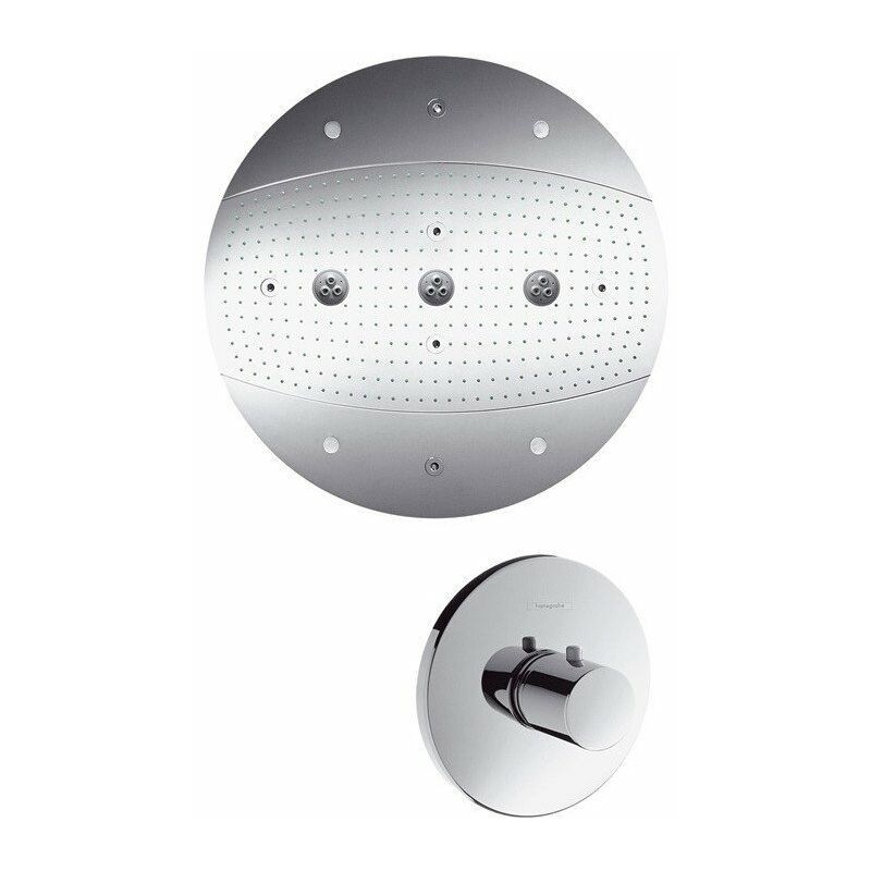 

Raindance Rainmaker rociador de ducha Ø 600 mm con iluminación cromada