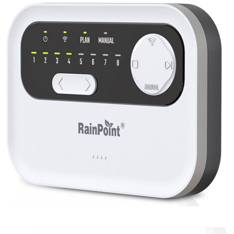 RainPoint Wi-Fi Irrigation Controller (8 Zones) – Indoor Use