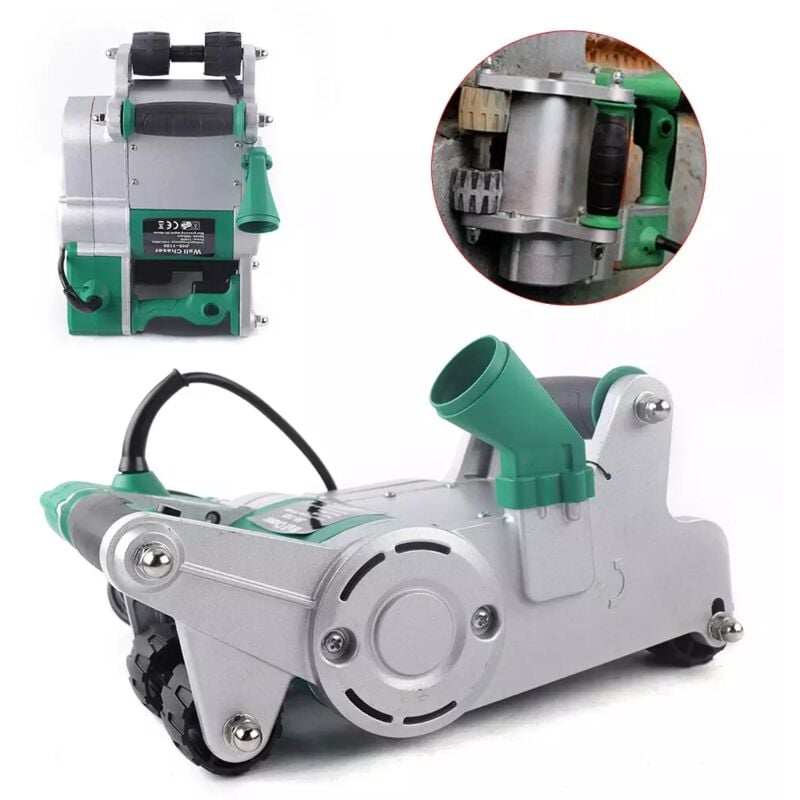 Rainureuse Murale Electrique 1100W, Machine a Rainurer Mur 2000 tr/min profondeur D'usinage