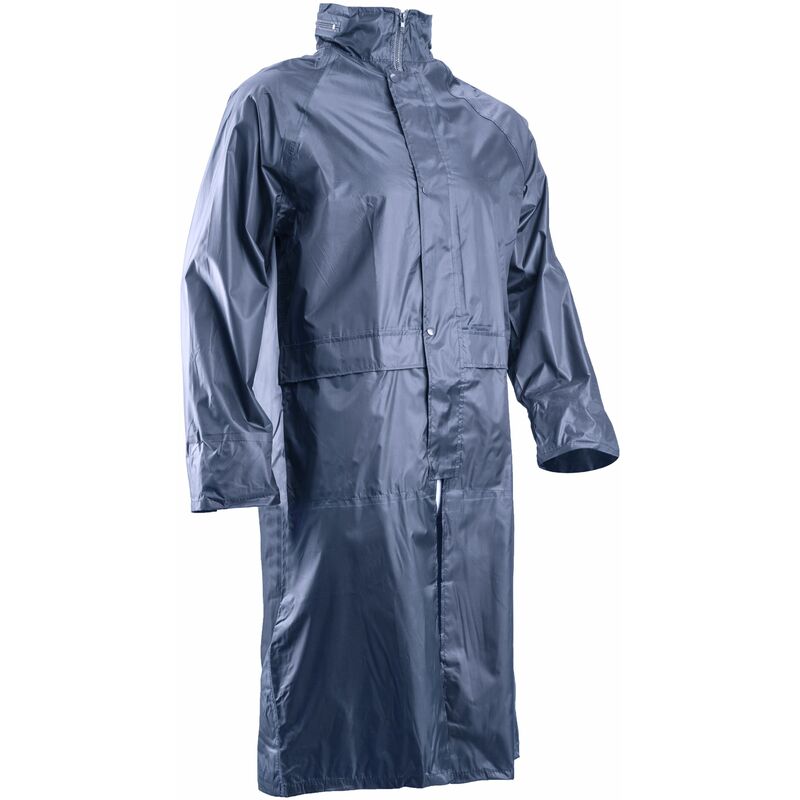 Lot de 20 - pvc coat Manteau de travail imperméable pvc coat - Bleu marine l - 48/50