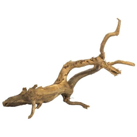 Raíz nano de madera de turbera roja para acuario y terrario, madera natural, 1 kg.