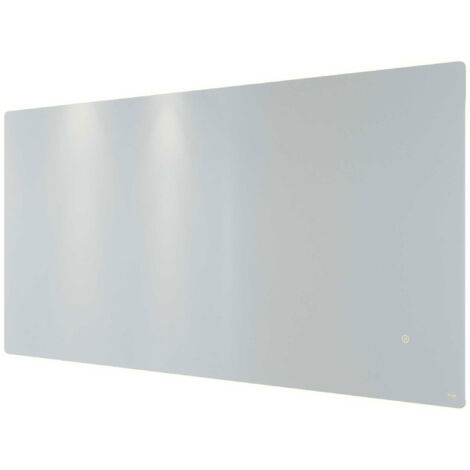 RAK Amethyst 1200mm x 600mm Illuminated LED Mirror with Demister and Touch Sensor - RAKAME5004