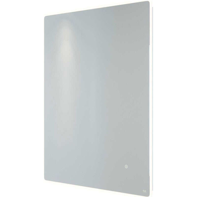 Rak Amethyst 600mm x 800mm Illuminated led Mirror with Demister and Touch Sensor - RAKAME5002