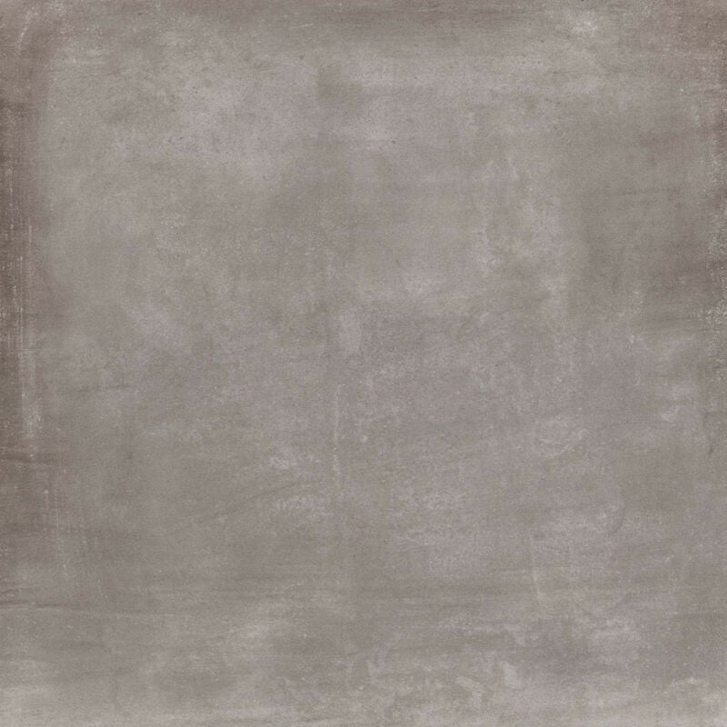 Rak Basic Concrete Dark Grey Matt 60cm x 60cm Porcelain Wall and Floor Tile - A06GZBSC-DGY.M2R - Concrete Dark Grey