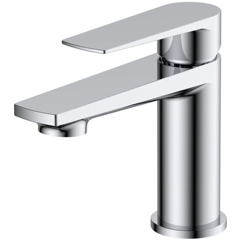 RAK Blade Mono Basin Mixer with Clicker Waste - Chrome