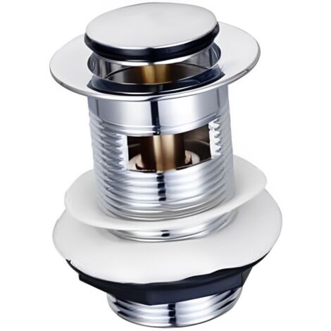 RAK Central Click Clack Basin Waste Chrome - Slotted