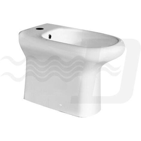 Rak Ceramics Ninfea bidet filo muro erogazione rubinetto ceramica