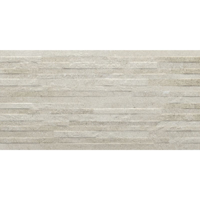 RAK Chiltern Greige Matt 30cm x 60cm Muretto Mix Ceramic Wall Tile - R3737