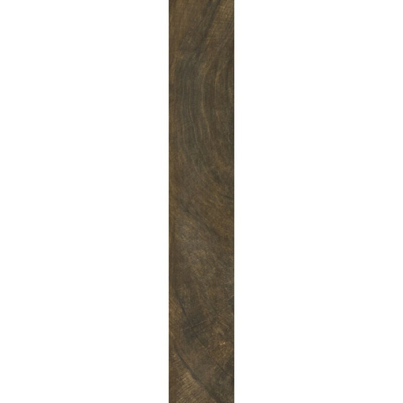 Rak Circle Wood Brown Matt 19.5cm x 120cm Porcelain Wall and Floor Tile - A99GZCRW-BR0.W2S5R - Brown