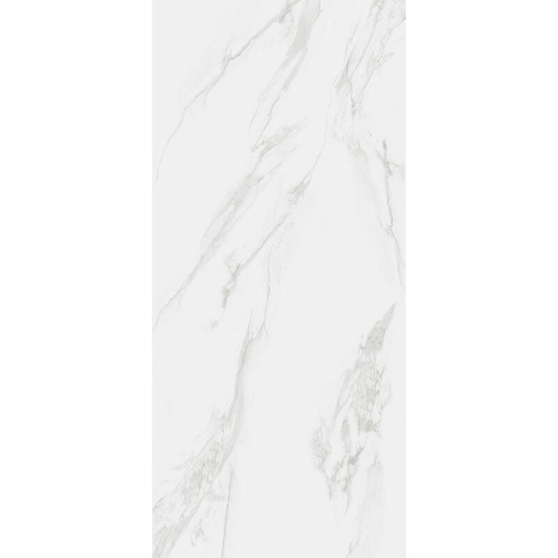 Rak Classic Carrara Grey Full Lappato 135cm x 305cm Porcelain Wall and Floor Tile - A83GZCRR-GY0.G0C2P - Grey