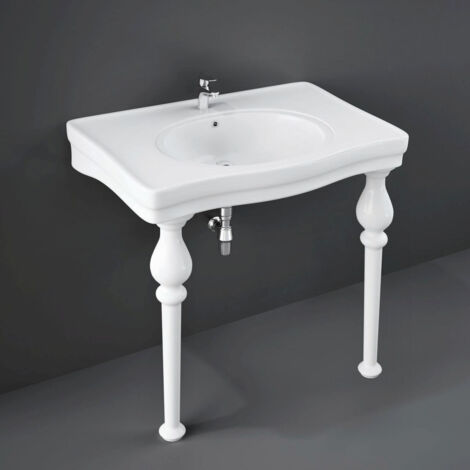 RAK Console Alexandra 850mm Basin with 1 Tap Hole - AL0101AWHA