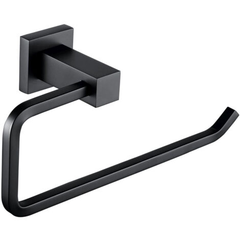RAK Cubis Black Towel Ring - RAKCUB9902B