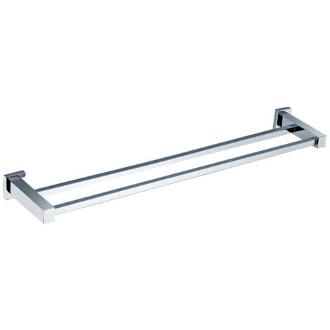 RAK Cubis Double Towel Rail - RAKCUB9912