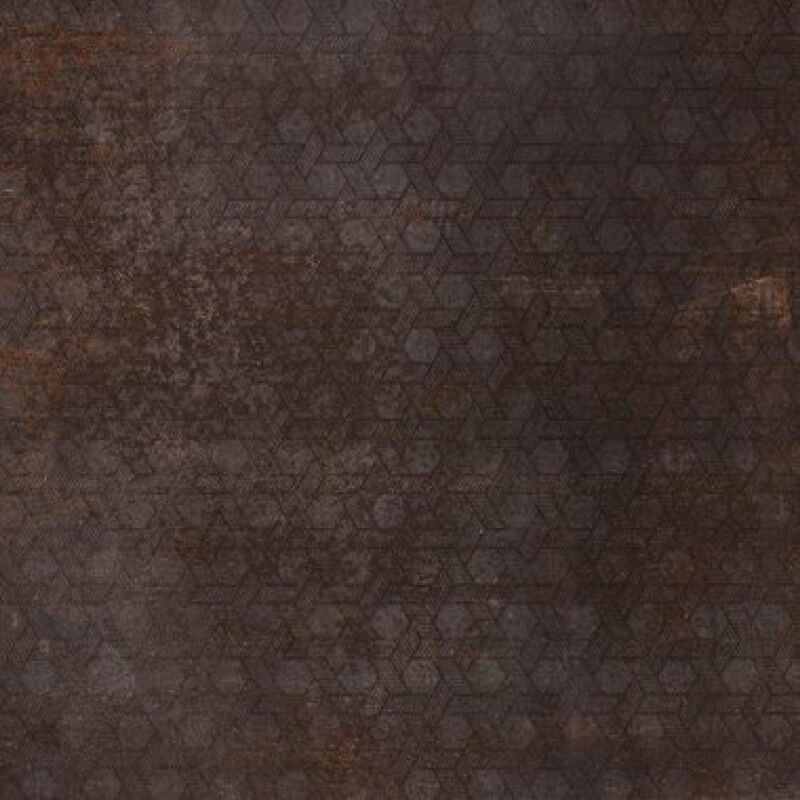 Rak Ceramics - rak Evoque Brown Lappato Decor 60cm x 60cm Porcelain Wall and Floor Tile - AGD06EVQMBRNZMSSSL - Brown