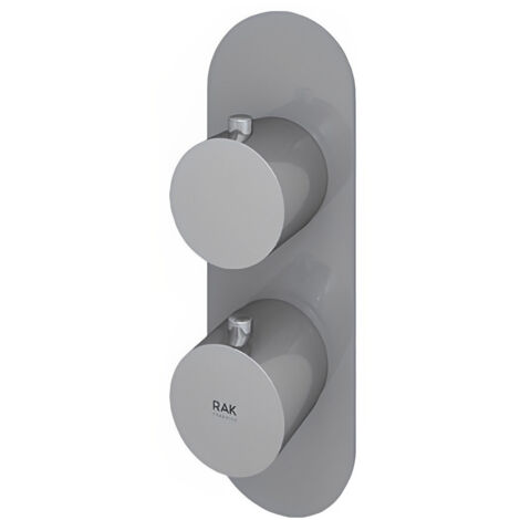 RAK Feeling Grey Round Concealed Thermostatic Single Control Shower Valve - RAKFSV1503R