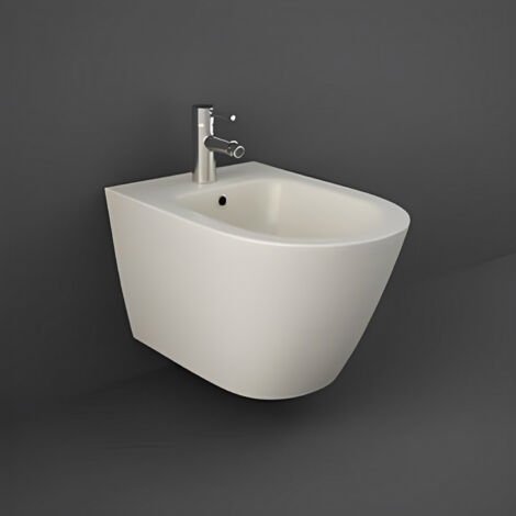 RAK Feeling Matt Greige Wall Hung Bidet - RST07505A