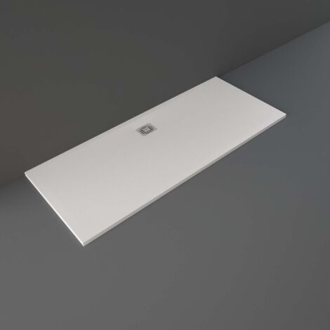 RAK Feeling White 1700mm x 700mm Rectangular Bathtub Replacement Shower Tray - RFBR070170S500