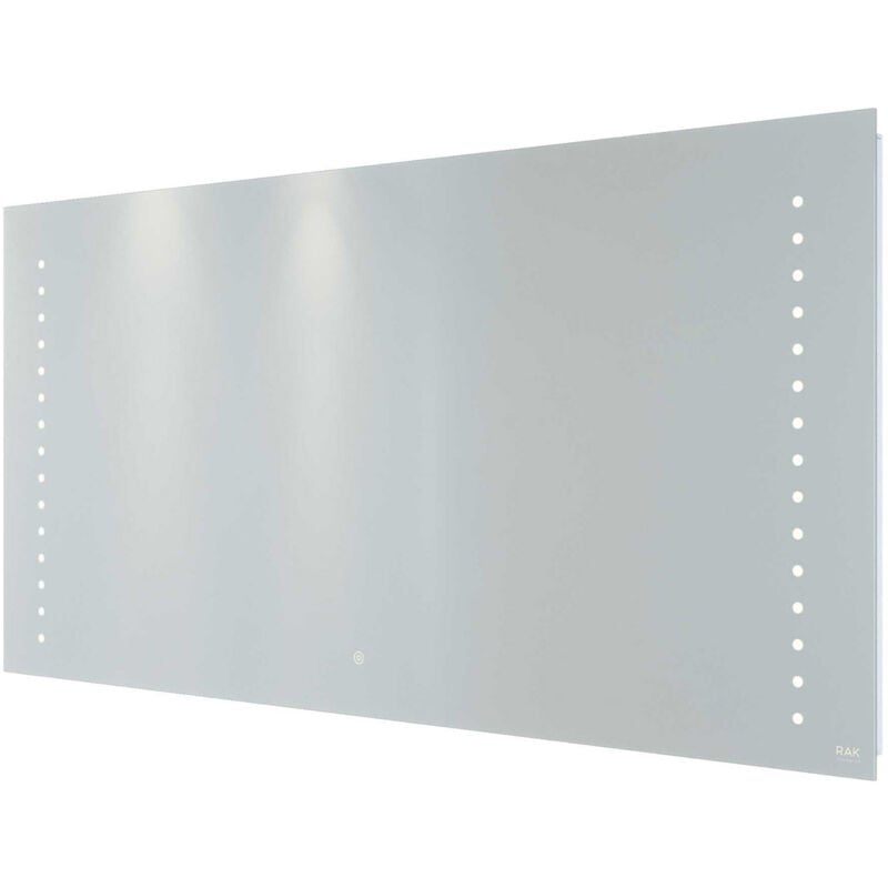 Rak Ceramics - rak Hestia 1200mm x 600mm Illuminated led Mirror with Demister and Touch Sensor - RAKHES5004