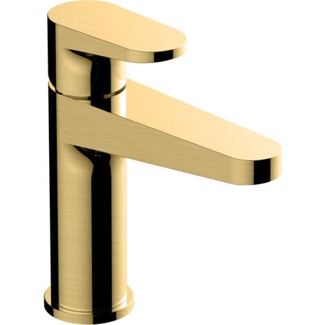 RAK Ischia Basin Mixer Tap Without Waste - Brushed Gold