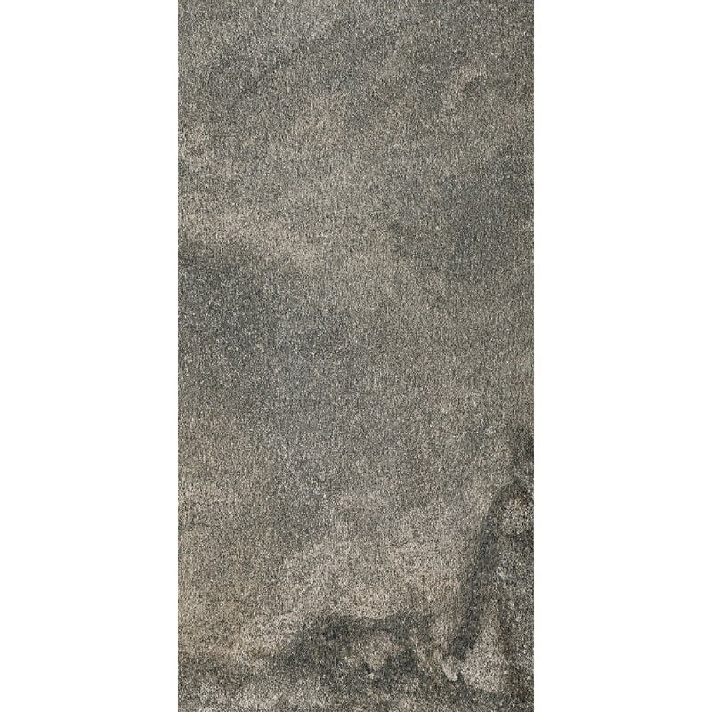 RAK Lapitec Stone Dark Grey Matt 60cm x 120cm Porcelain Wall and Floor Tile - A12GLPSE-DKG.M6X5R - Dark Grey