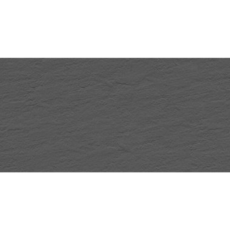 Rak Ceramics - rak Lounge Dark Anthracite Rustic 30cm x 60cm Porcelain Wall and Floor Tile - A09GLOUN-055.U2R