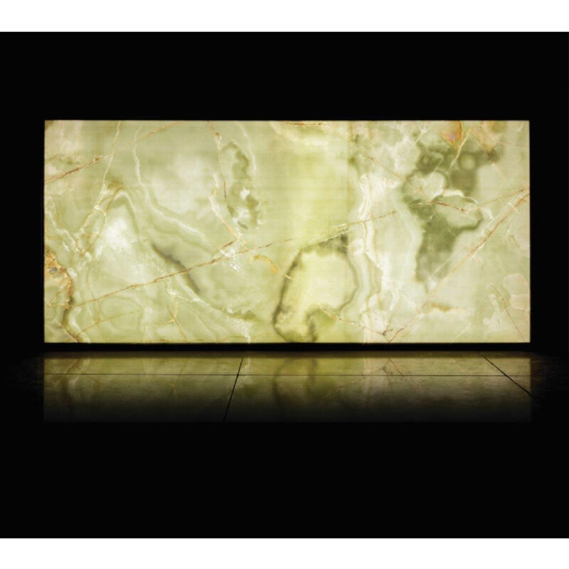 Rak Ceramics - rak Luce Onyx Green Jade Full Lappato 120cm x 260cm Porcelain Wall and Floor Tile - A62GLUCE-OGJ.N0X6P