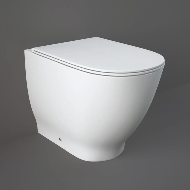 RAK Moon Back to Wall Toilet WC 560mm Projection - Soft Close Seat