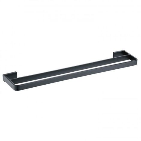 RAK Moon Black Double Towel Rail - RAKMOO9912B