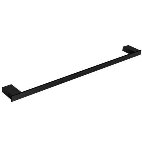 RAK Moon Black Single Towel Rail - RAKMOO9910B