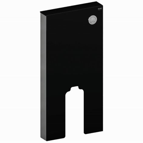 RAK Obelisk Black Cistern Cabinet for Back to Wall Toilet Pan - FS12RAKCABBLK